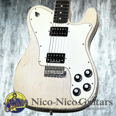 T.S factory 2024 TL-DLX Type Order Made for Nico-Nico Guitars BZF ASH (White Blonde)