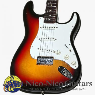 Fender 1974 Stratocaster Hardtail (Sunburst / Rose)