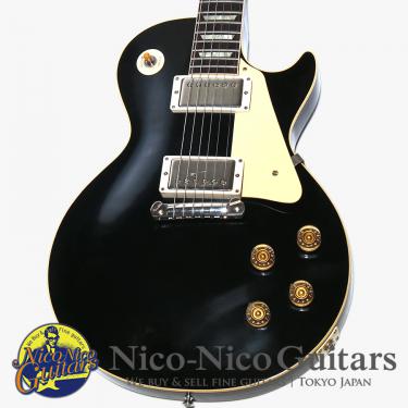 Gibson Custom Shop 2023 Japan Limited Run 1954 Les Paul Standard Wraparound 2-Humbucker VOS (All Ebony)