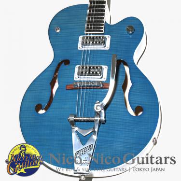 Gretsch 2015 G6120SH Brian Setzer Hot Rod (Harbor Blue 2-Tone)