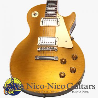 Gibson Custom Shop 2015 True Historic 1957 Les Paul Tom Murphy Aged (Vintage Antique Gold)