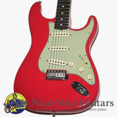 Fender Custom Shop 2023 1961 Stratocaster Journeyman Relic with Closet Classic Hardware (Aged Fiesta Red)