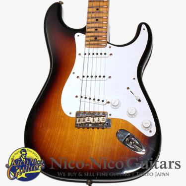 Fender Custom Shop 2024 Eric Clapton Stratocaster Ash Body Journeyman Relic (2 Tone Sunburst)