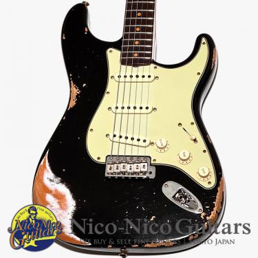 Fender Custom Shop 2022 1960 Stratocaster Heavy Relic (Aged Black)