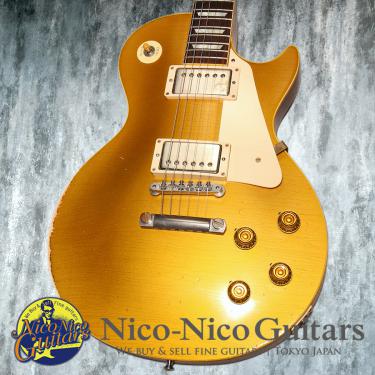 Gibson Custom Shop 2015 True Historic 1957 Les Paul Tom Murphy Aged (Vintage Antique Gold)