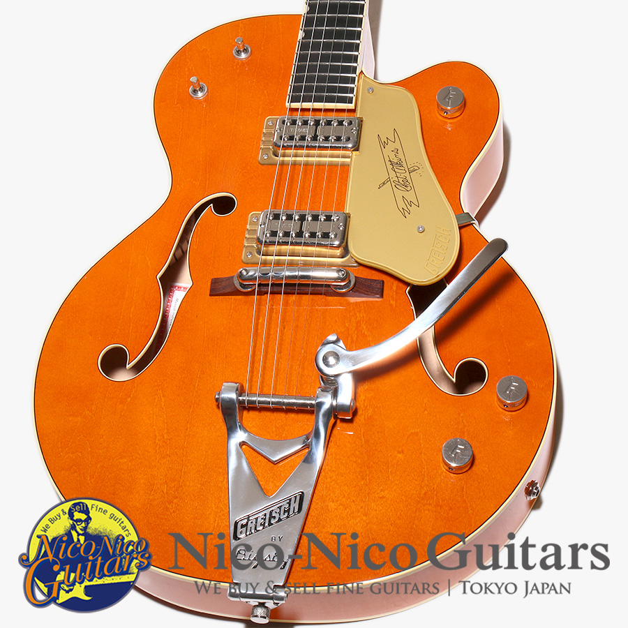 Gretsch 2022 G6120T-59 VS 1959 Chet Atkins Vintage Select Edition (Vintage Orange Stain Lacquer)