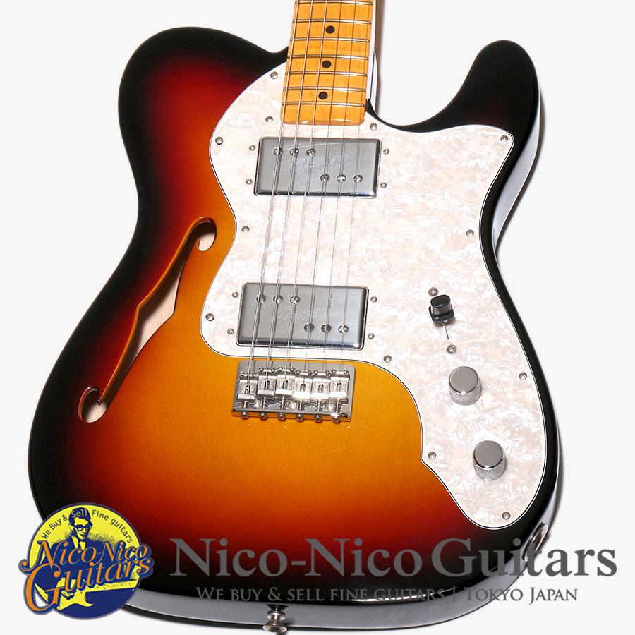 Fender USA 2023 American Vintage II 1972 Telecaster Thinline (Sunburst)