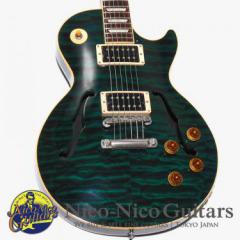 Gibson Custom Shop 1996 Les Paul Style-F Quilt YCS (Peacock Green)