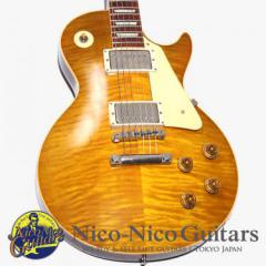 Gibson Custom Shop 2015 True Historic 1959 Les Paul Standard Reissue Vintage Gloss (Vintage Lemon Burst)