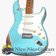 Fender Custom Shop 2019 1959 Stratocaster Heavy Relic (Aged Daphne Blue/M)