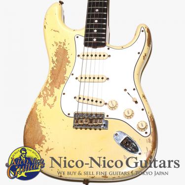 Fender Custom Shop 2021 1967 Stratocaster Heavy Relic (Aged Vintage White)