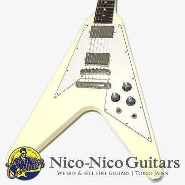 Gibson Custom Shop 2009 Historic Collection 1967 Flying V VOS Stop (White)