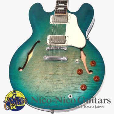 Gibson Memphis 2018 ES-335 Figured (Aquamarine)