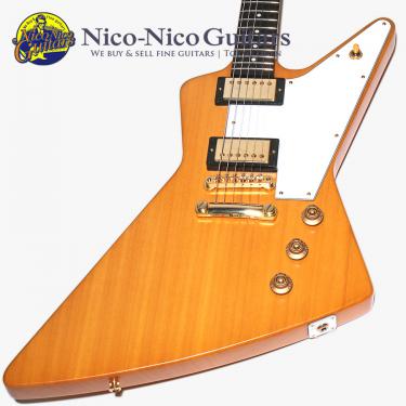 Epiphone 2023 Inspired by Gibson Custom Shop Korina 1958 Explorer (Aged Natural)