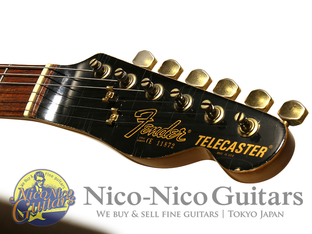 海外正規品 値下げ fender Japan Black&goldテレキャスター当時物