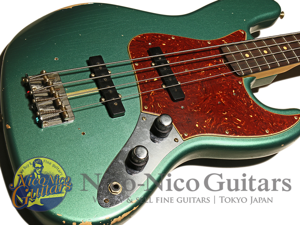 Fender Custom Shop 2023 1962 Jazz Bass Relic (Aged Sherwood Green