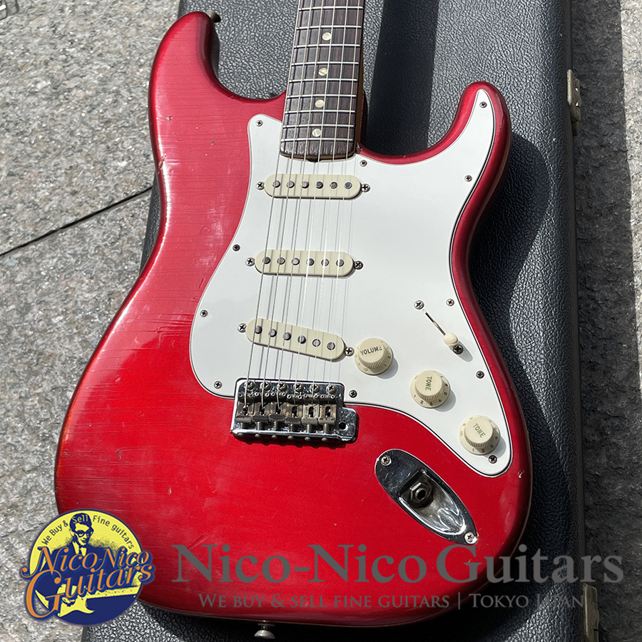 Fender 1966 Stratocaster (Candy Apple Red / Rose)/Nico-Nico