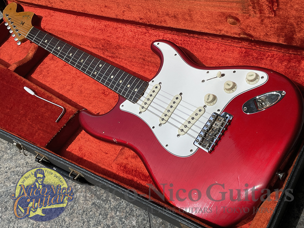 Fender 1966 Stratocaster (Candy Apple Red / Rose)/Nico-Nico