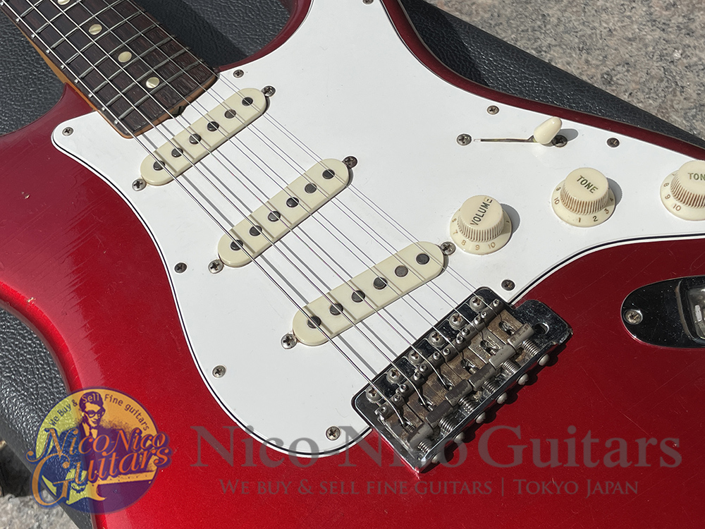 Fender 1966 Stratocaster (Candy Apple Red / Rose)/Nico-Nico