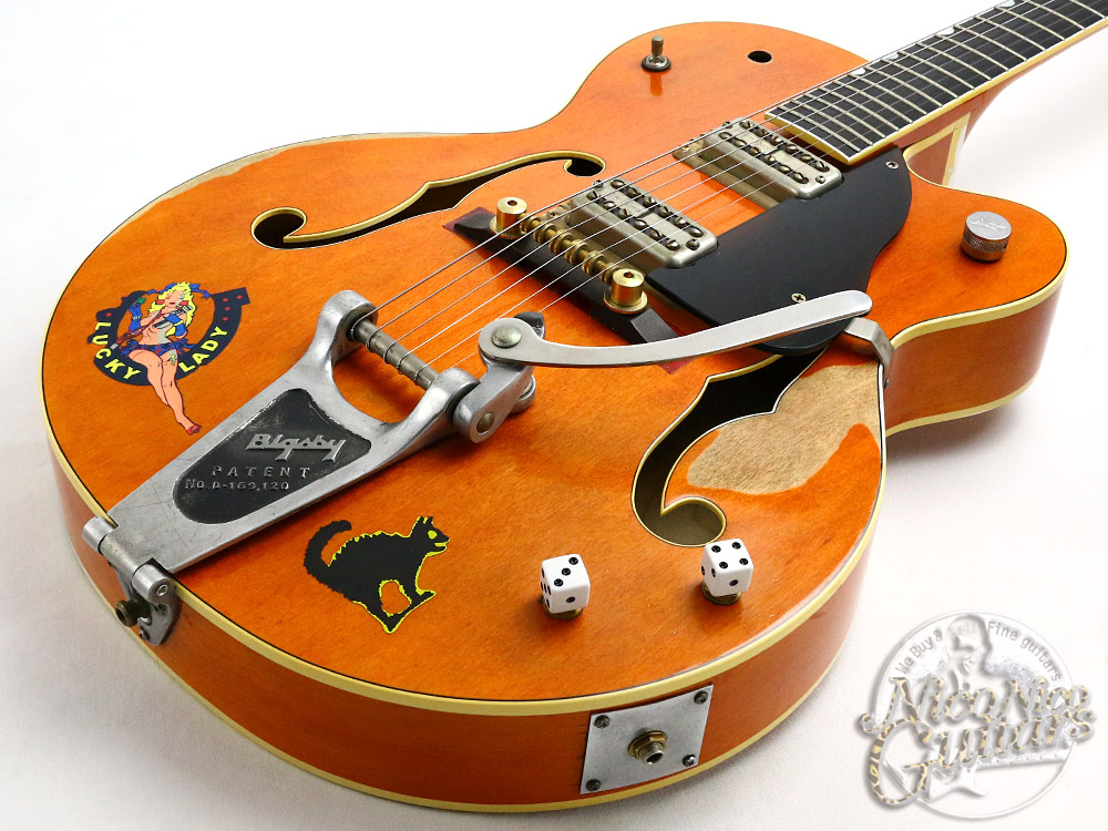 Gretsch Custom Shop 2006 Masterbuilt G6120 SSC Brian Setzer Tribute by  Stephen Stern (Orange)/Nico-Nico Guitars/中古ギター販売ショップ/ギター買取ショップ/東京渋谷/ニコニコギターズ