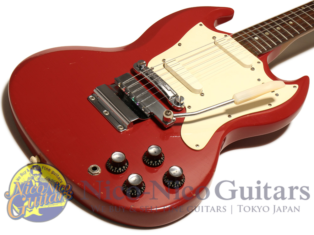 Gibson 1967 Melody Maker Double (Fire Engine Red)/Nico-Nico