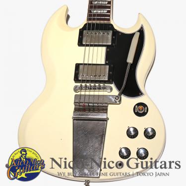 Gibson Custom Shop 2012 Historic Collection SG Standard VOS Maestro (White)