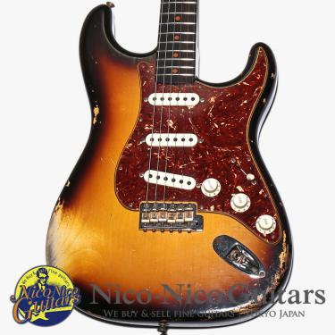 Fender Custom Shop 2021 Limited Edition 1961 Stratocaster Heavy Relic (Faded 3 Tone Sunburst)